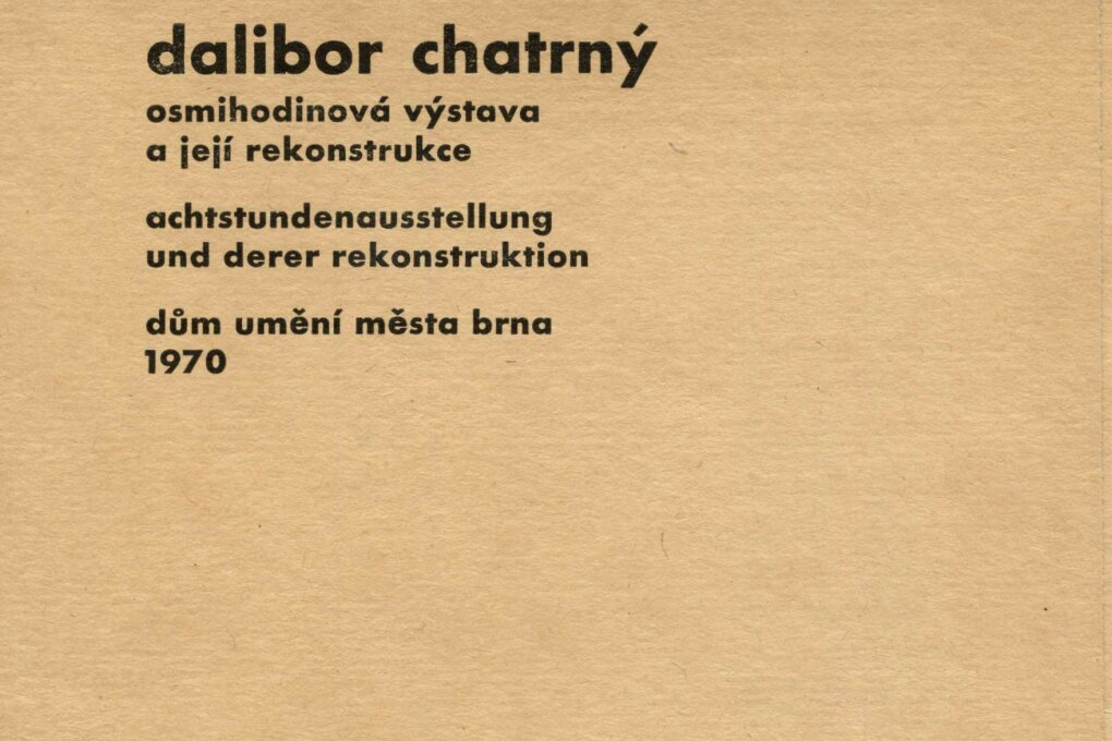 Dalibor Chatrný. Osmihodinová výstava